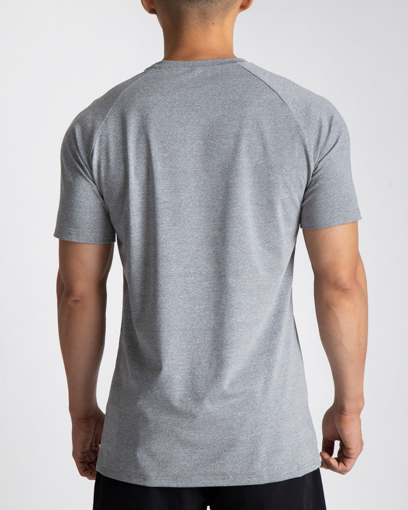 1220. ARRIVAL CONVENTIONAL™ FITTED TEE - GREY